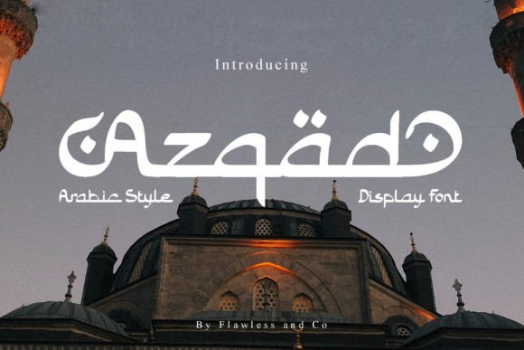 Azqad: A Display Font That Elevates Arabic Campaign Visuals