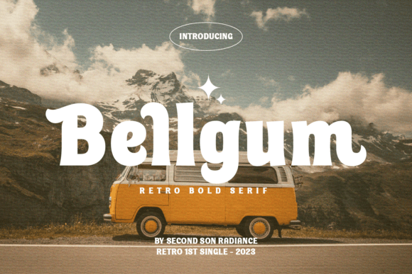 Bellgum: A Bold Vintage Display Font That Actually Works