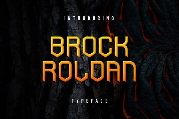Brock Roldan: A Display Font That Makes Handmade Goods Shine