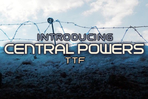 Central Powers: A Futuristic Display Font That Commands Attention