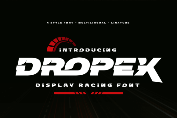 Dropex: A Bold Display Font That Elevates Your Brand