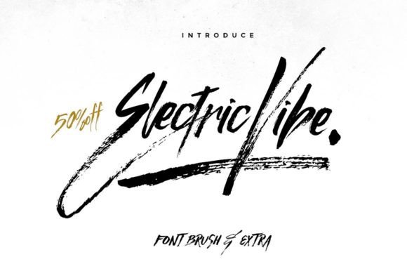 Electric Vibe: A Display Font That Makes Your Headlines *Feel* Like a Click