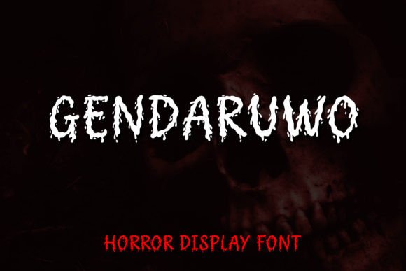 Gendaruwo: A Bold Display Font That Gives Your Brand Instant Character