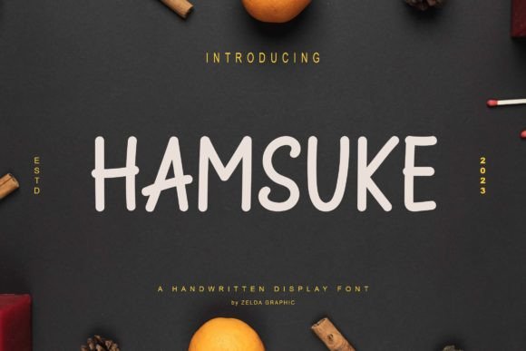 Hamsuke: A Natural Handwriting Font for Real Branding Work