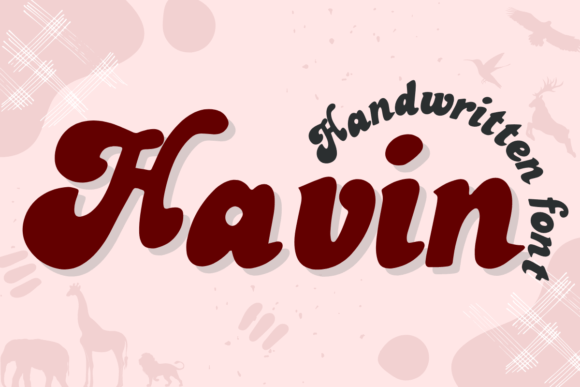Havin: A Handwritten Display Font That Feels Human