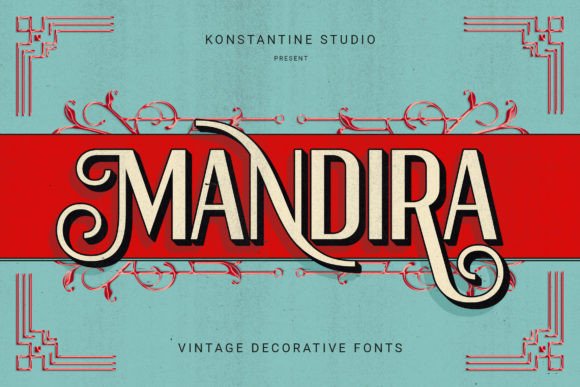 Mandira: A Vintage Sans Serif Display Font for Distinctive Web Headlines