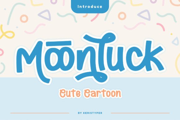 Moonluck: A Playful Display Font That Delivers Personality at a Glance