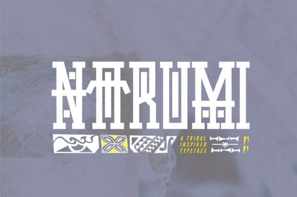 Narumi: A Display Font That Turns Heads—and Makes Words Click