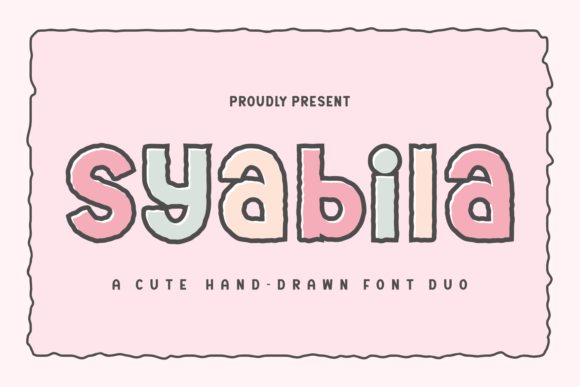 Syabila: A Playful Display Font for Handmade Brands