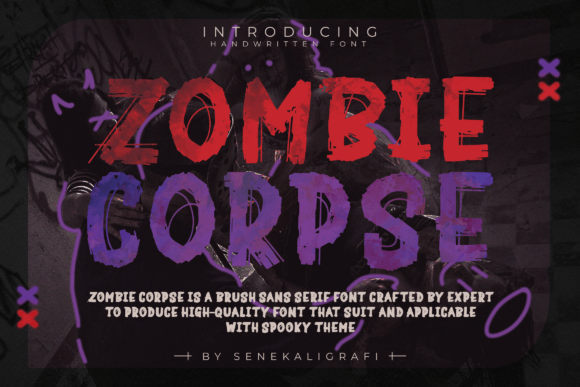 Zombie Corpse: A Display Font That Grabs Attention